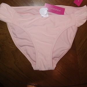 Pink bikini bottoms
